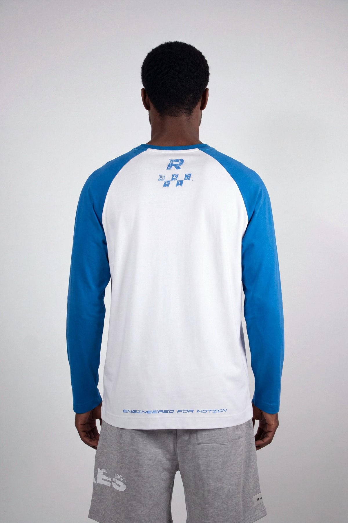 RHAES 1995 Raglan Long Sleeve — back neck emblem